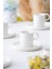 6 Kişilik Beyaz Kahve Fincanı Takımı, 90 Ml, Şık ve Kullanışlı Set 2