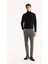 Erkek Gri Klasik Bel Pamuklu Eskitme Yıkamalı Madrid Comfort Slim Fit Jean Pantolon A52Y3516 7