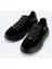 Erkek Siyah %100 Deri Esnek Taban Hafif Casual Ayakkabı A52Y8022 2
