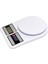 Dijital Hassas Mutfak Tartısı, 10KG, Beyaz, Doğru ve Güvenilir Ölçüm 3