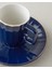 4'lü 2 Kişilik Bone China Kahve Fincan Takımı, 80 Ml, Lacivert 4