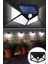 Buffer® 100 Ledli 3 Farklı Aydınlatma Ayarlı Solar Güneş Enerjili Hareket Sensörlü Bahçe Duvar Lambası 7