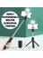 LED Işıklı Bluetooth Kumandalı Selfie Çubuğu & Masa Üstü Tripod Telefon Tutucu 1