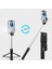 LED Işıklı Bluetooth Kumandalı Selfie Çubuğu & Masa Üstü Tripod Telefon Tutucu 3