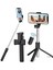 LED Işıklı Bluetooth Kumandalı Selfie Çubuğu & Masa Üstü Tripod Telefon Tutucu 5