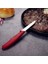 Kırmızı 8cm Testere Ağızlı Soyma Bıçağı, Pratik ve Şık Mutfak Gereci 3