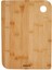 Iki Parçalı Bambu Kesme Tahtası, 28-33 Cm, Kahverengi, Şık ve Dayanıklı Tasarım 5