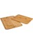 Iki Parçalı Bambu Kesme Tahtası, 28-33 Cm, Kahverengi, Şık ve Dayanıklı Tasarım 7
