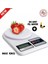 Hassas Dijital Mutfak Tartısı, 10KG, Beyaz, Doğru Ölçüm, Kullanışlı ve Şık Tasarım 1