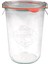 Cam Saklama Kabı, 850 Ml, Şeffaf, Dayanıklı, Pratik, Mutfak Için Ideal 1