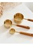 Kahverengi 3'lü Ölçü Kaşığı Seti, Pratik ve Şık Mutfak Gereci 3