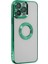 iPhone 14 Pro Max Kılıf Slot Silikon - Köknar Yeşili 2