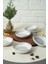 Beyaz Stone Halka Çerezlik ve Sosluk Seti 13 cm 6 Adet 1