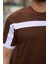 Erkek Şerit Detaylı Kısa Kollu T-Shirt 3