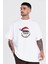 Gözlüklü Noel Baba T-Shirt - Beyaz 1
