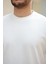 Erkek Basic Oversize Double Face Kumaş Kısa Kollu Tshirt 4
