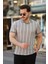 Erkek Yakalı Örme Kumaş Kısa Kollu T-Shirt 1