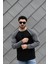 Erkek Uzun Kollu Bisiklet Yaka Viskon Iki Iplik Bluz 2
