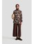 Soyut Desenli Tunik 25KD1014 Vizon 1
