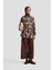 Soyut Desenli Tunik 25KD1014 Vizon 2