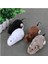 Kurmalı Peluş Fare Kedi Oyuncağı Hareketli Kedi Oyuncağı 3
