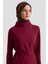 Kırışık Efektli Takım 25KD1019 Bordo 4
