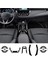 Toyota Corolla Uyumlu Klima Gösterge Vites Etrafı ve Kolçak Altı Piano Black Tpu Koruyucu 2