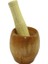 Ahşap Bambu Havan Sarımsak Dövecek Ç: 7cm--D: 5.8cm--Y: 8.5cm Fileli Ambalaj (5131) 1