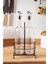 750 ml 2'li Cam Yağdanlık Seti, Metal Standlı, Şık ve Kullanışlı Yağ Şişeleri 2