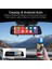 Teknomie 9.66'' Carplay & Android Auto Araç Içi Dikiz Aynası Dvr – 2k Ön + 1080P Arka Kamera, IPS Dokunmatik Ekran, Sesli Komut, Gece Görüş, IP67 Su Geçirmez 9