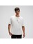 EM557-OF Erkek Basic T-Shirt - Kırık Beyaz 1