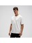 EM557-OF Erkek Basic T-Shirt - Kırık Beyaz 3