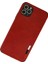 iPhone 11 Pro Max Kılıf Loop Deri Silikon - Kırmızı 2