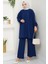 Tunik Pantolon Ikili Takım 1606 - Lacivert 3