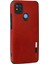 Xiaomi Redmi 9c Kılıf Loop Deri Silikon - Kırmızı 3