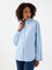 Loose Fit Mavi Kadın Gömlek LF2041855 1