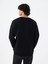 Regular Fit Siyah Erkek Sweatshirt LF2041391 3