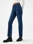 Comfort Straight Comfort Fit Lacivert Kadın Jean Pantolon LF2037063 4