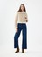 Loose Long Crop Taş Kadın Mont LF2040674 2