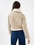 Loose Long Crop Taş Kadın Mont LF2040674 3