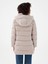 Regular Fit Bej Kadın Mont LF2041091 3