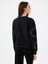 Regular Fit Siyah Kadın Sweatshirt LF2040682 3