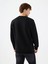 Regular Fit Siyah Erkek Sweatshirt LF2041227 2