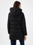 Regular Fit Siyah Kadın Mont LF2041091 3