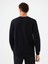 Regular Fit Siyah Erkek Sweatshirt LF2041394 3