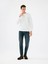 Regular Fit Beyaz Erkek Sweatshirt LF2041076 2
