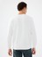Regular Fit Beyaz Erkek Sweatshirt LF2041076 3