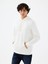 Regular Fit Beyaz Erkek Sweatshirt LF2041082 1