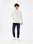 Regular Fit Beyaz Erkek Sweatshirt LF2041082 2