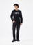 Regular Fit Siyah Erkek Sweatshirt LF2041133 2